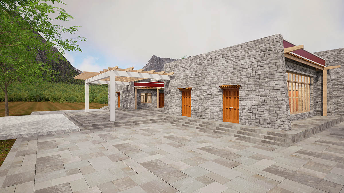 High Altitude School Hostel at Mustang 2 Mustang Hostel 3